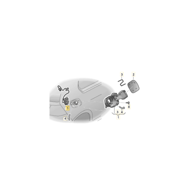Actuator sistem de inchidere centralizata - VAG