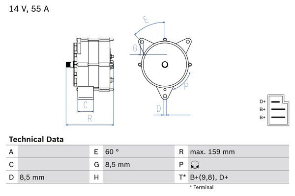 Starter - BOSCH