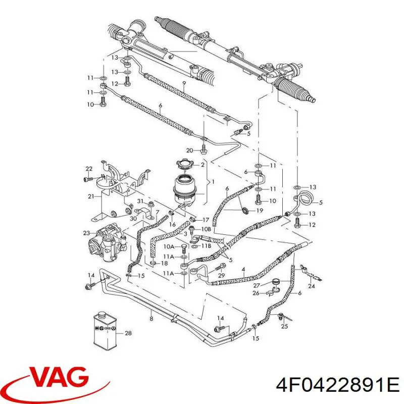 Piesă de schimb OE - VAG