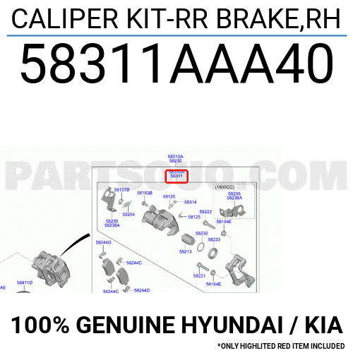 Piesă de schimb OE - HYUNDAI