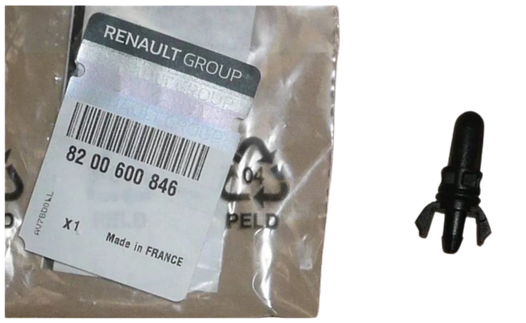Jet de lichid de spălare - RENAULT
