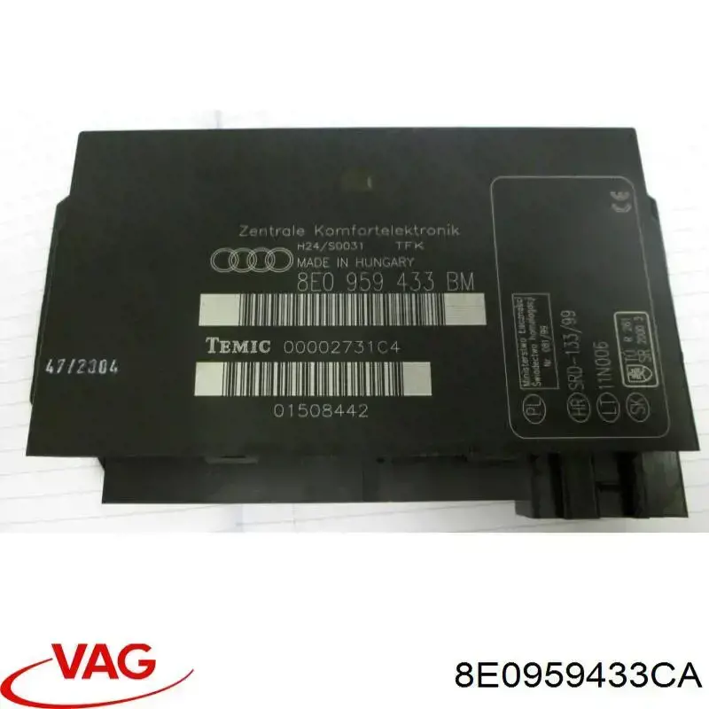 Piesă de schimb OE - VAG
