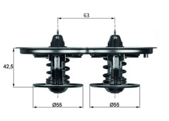 Termostat - MAHLE