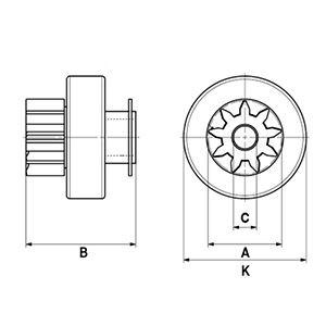 Rolie alternator - HC-Cargo