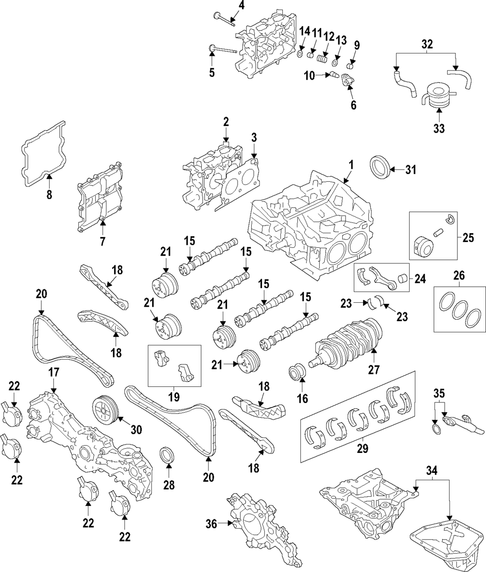 Piesă de schimb OE - SUBARU