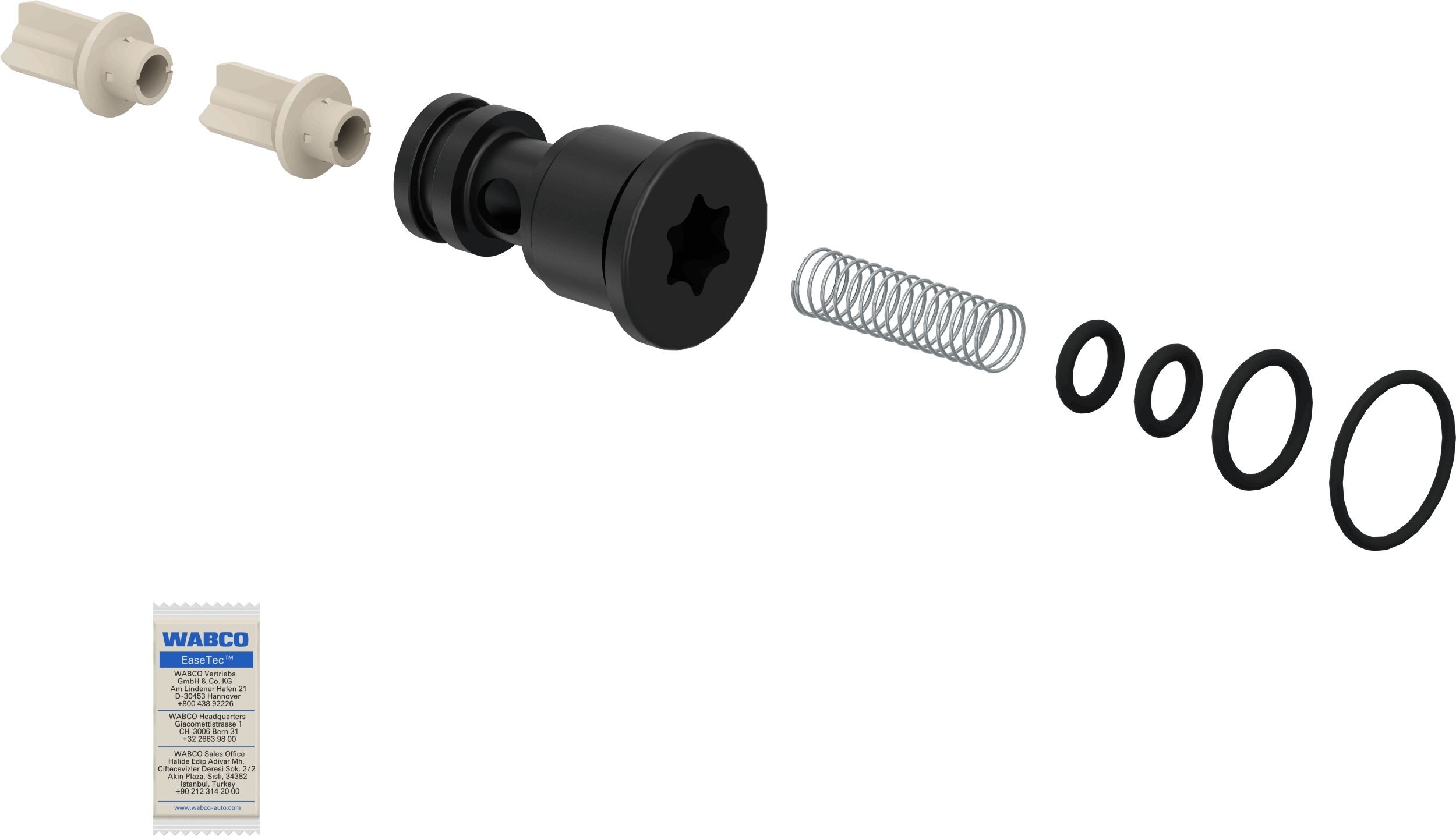 Set reparatie, uscator - WABCO