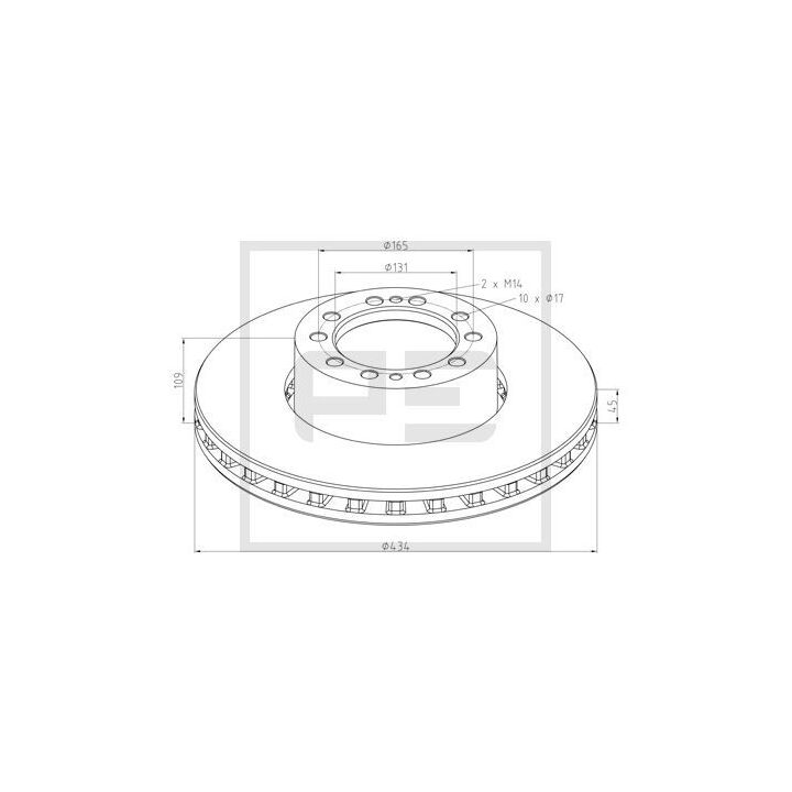 Disc de frana - PE Automotive