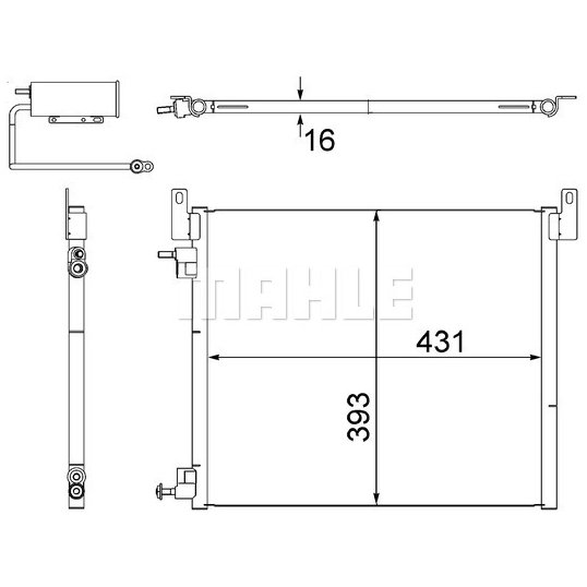 Condensator - MAHLE
