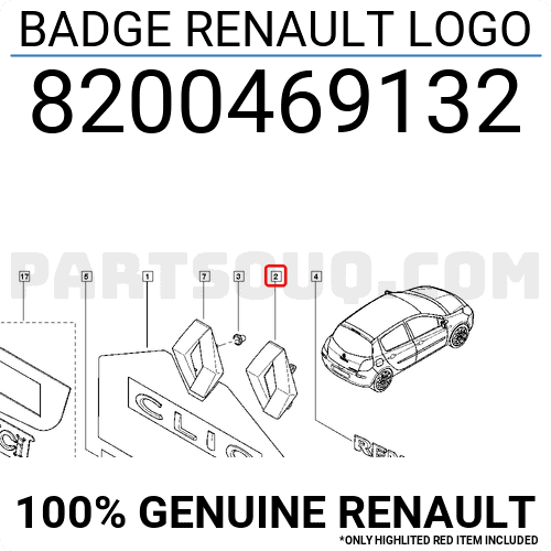 Piesă de schimb OE - RENAULT
