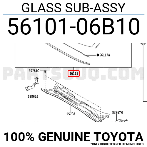 Piesă de schimb OE - TOYOTA