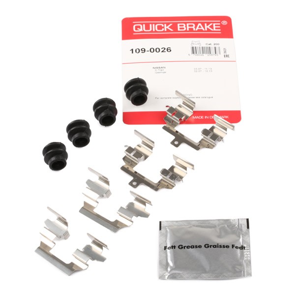 Set de accesorii plăcuțe de frână - QUICK BRAKE