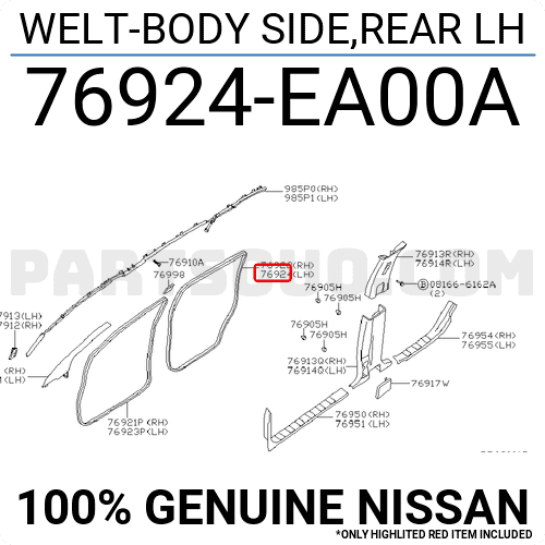 Piesă de schimb OE - NISSAN