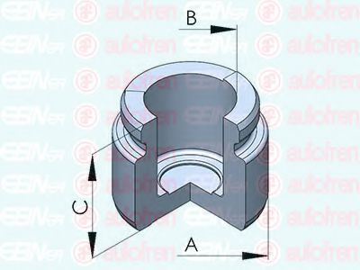 Piston etrier de frana - AUTOFREN SEINSA