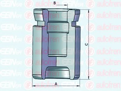 Piston etrier de frana - AUTOFREN SEINSA