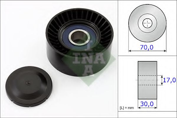 Fulie intinzator curea - INA
