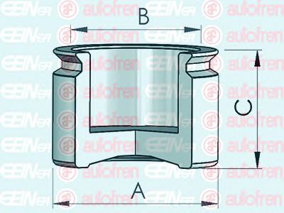 Piston etrier de frana - AUTOFREN SEINSA