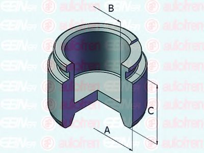 Piston etrier de frana - AUTOFREN SEINSA