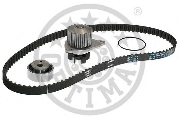 Set curea distributie cu pompa de apa - OPTIMAL