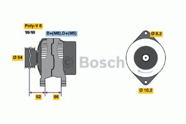 Alternator - BOSCH