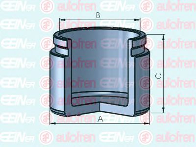 Piston etrier de frana - AUTOFREN SEINSA