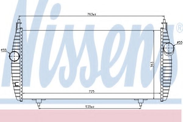 Intercooler - NISSENS