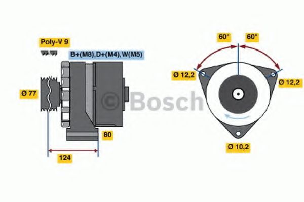 Alternator - BOSCH