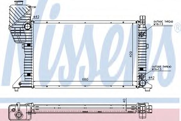 Radiator - NISSENS