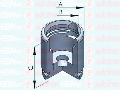 Piston etrier de frana - AUTOFREN SEINSA