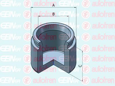 Piston etrier de frana - AUTOFREN SEINSA