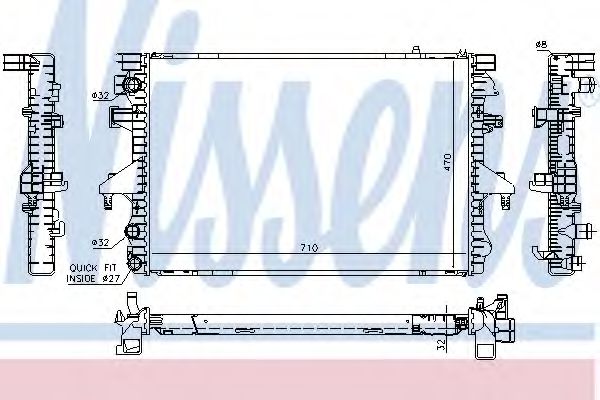 Radiator - NISSENS