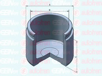 Piston etrier de frana - AUTOFREN SEINSA