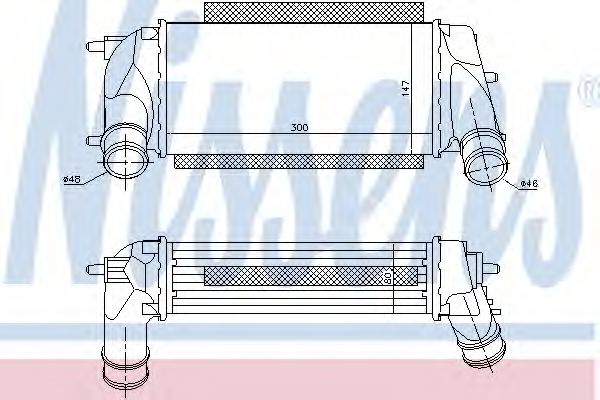 Intercooler - NISSENS