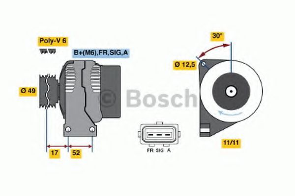Alternator - BOSCH