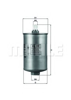 Filtru de combustibil - KNECHT