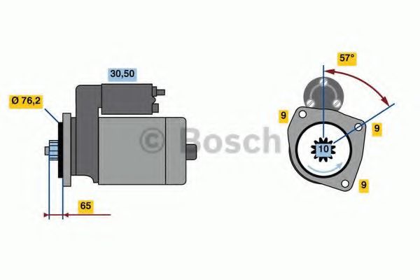 Starter - BOSCH