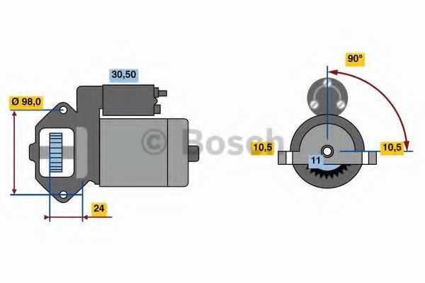 Starter - BOSCH
