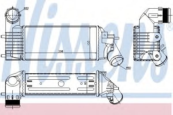 Intercooler - NISSENS
