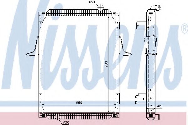 Radiator - NISSENS