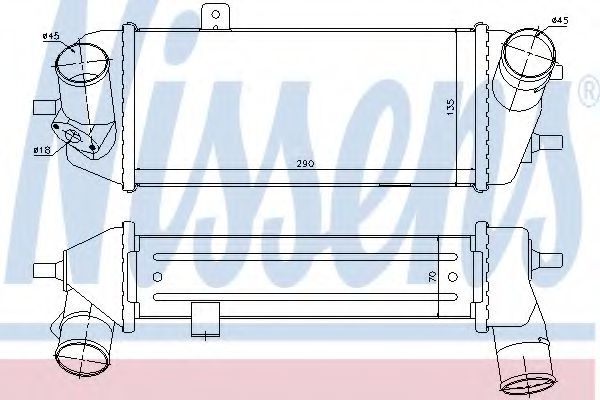 Intercooler - NISSENS