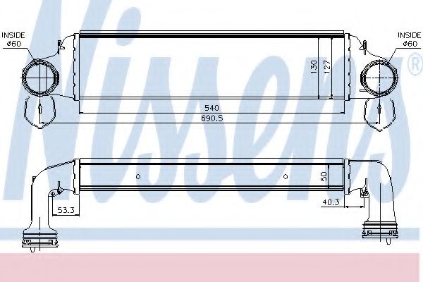 Intercooler - NISSENS