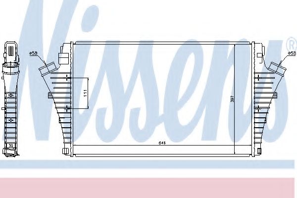 Intercooler - NISSENS