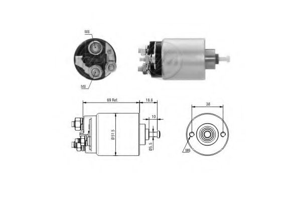 Comutator solenoid - ERA