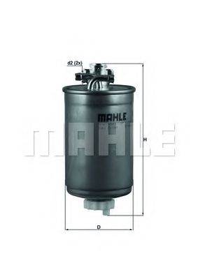 Filtru de combustibil - KNECHT