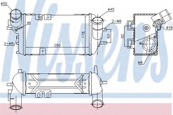 Intercooler - NISSENS