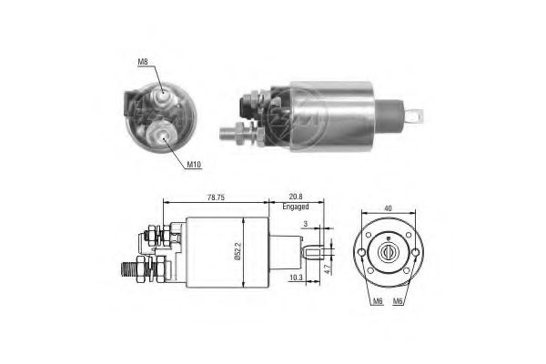 Comutator solenoid - ERA