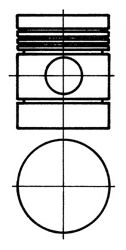 Piston - KOLBENSCHMIDT