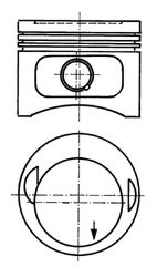 Piston - KOLBENSCHMIDT