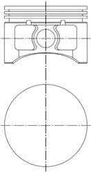 Piston - KOLBENSCHMIDT