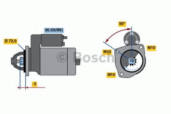 Starter - BOSCH