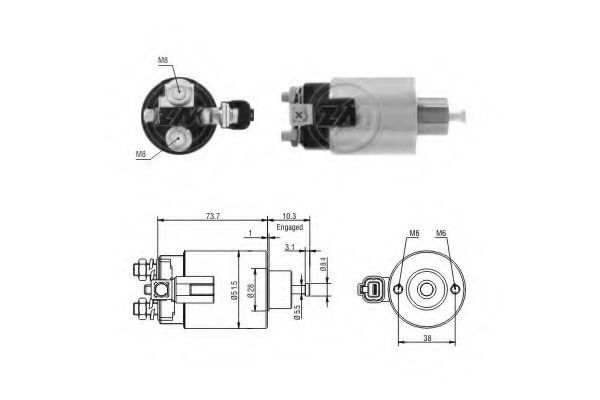 Comutator solenoid - ERA